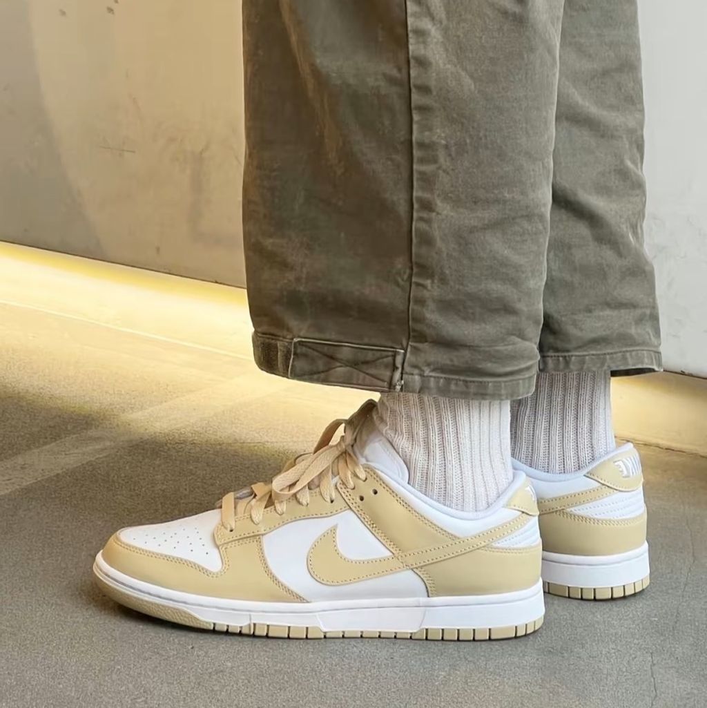 Nike Dunk Low
"Team Gold and White"