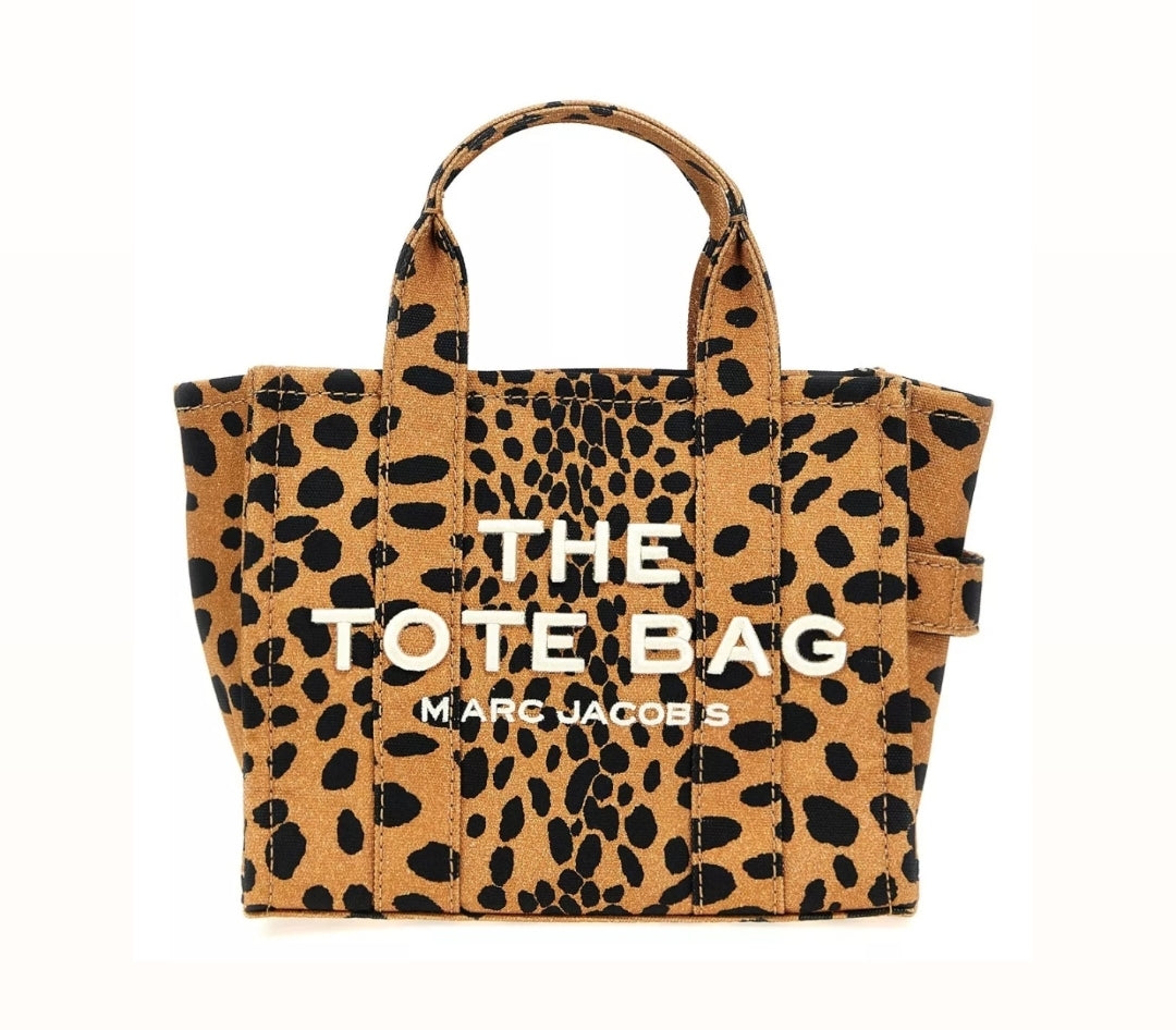 Marc Jacobs "The Cheetah Canvas" Small Tote handbag