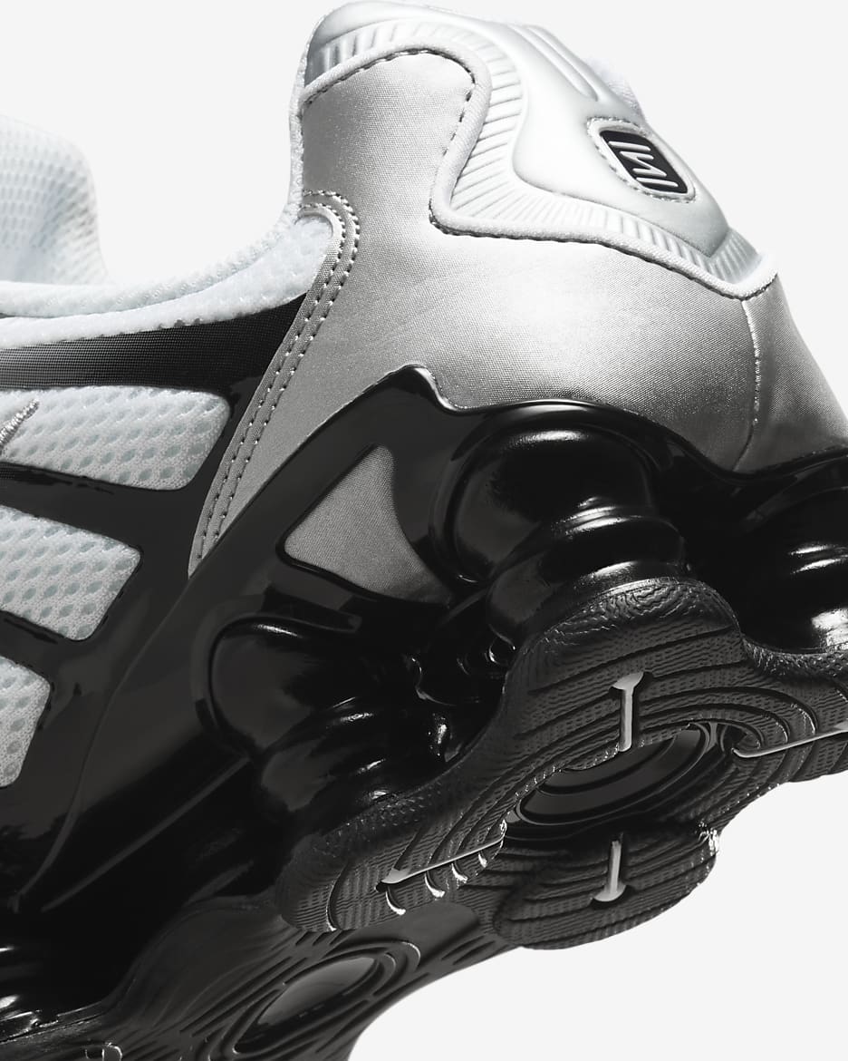 Nike Shox TL Μεταλλικό Ασημί Μαύρο