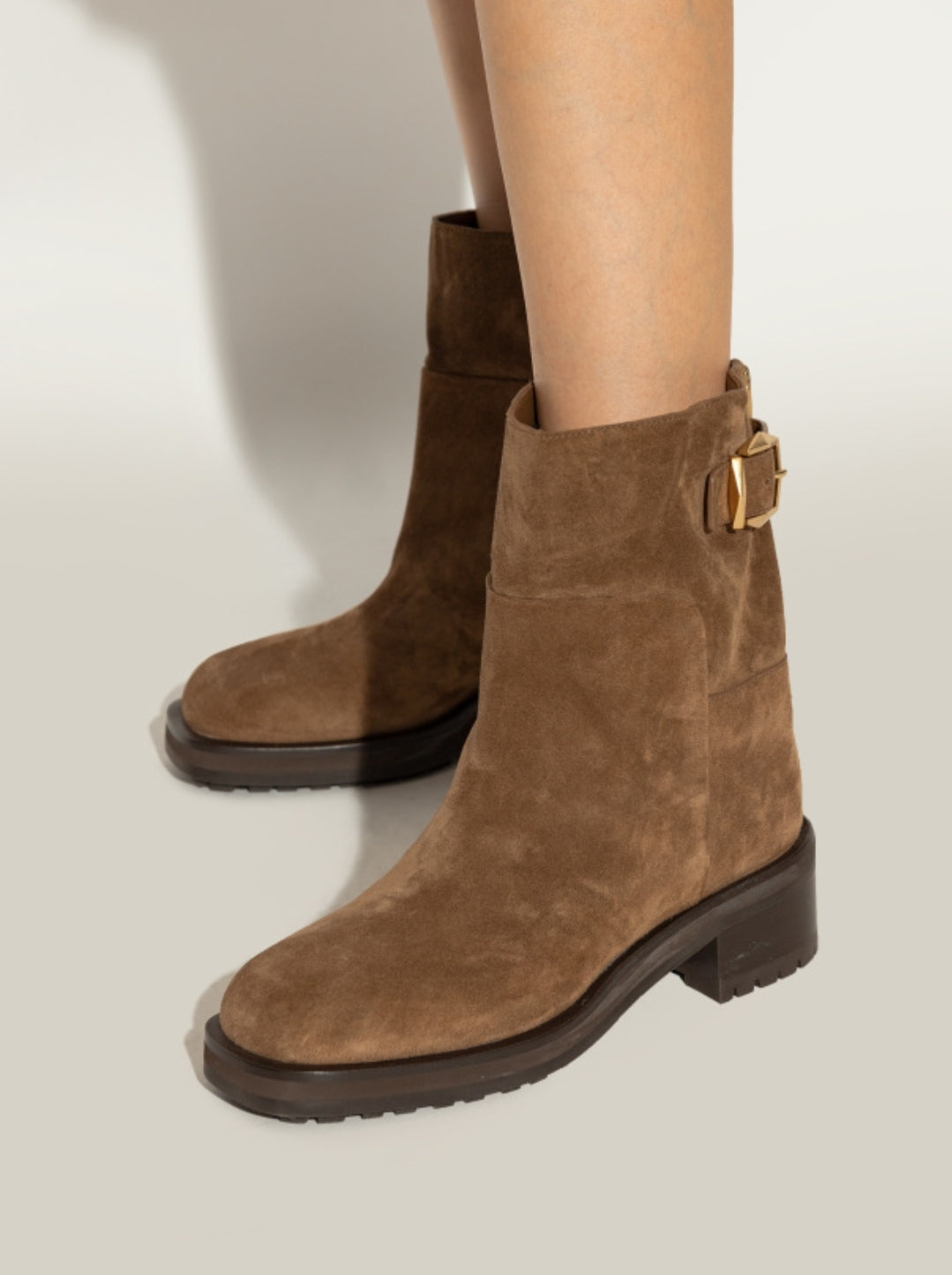 Jimmy Choo Suede μποτάκια Brooklyn