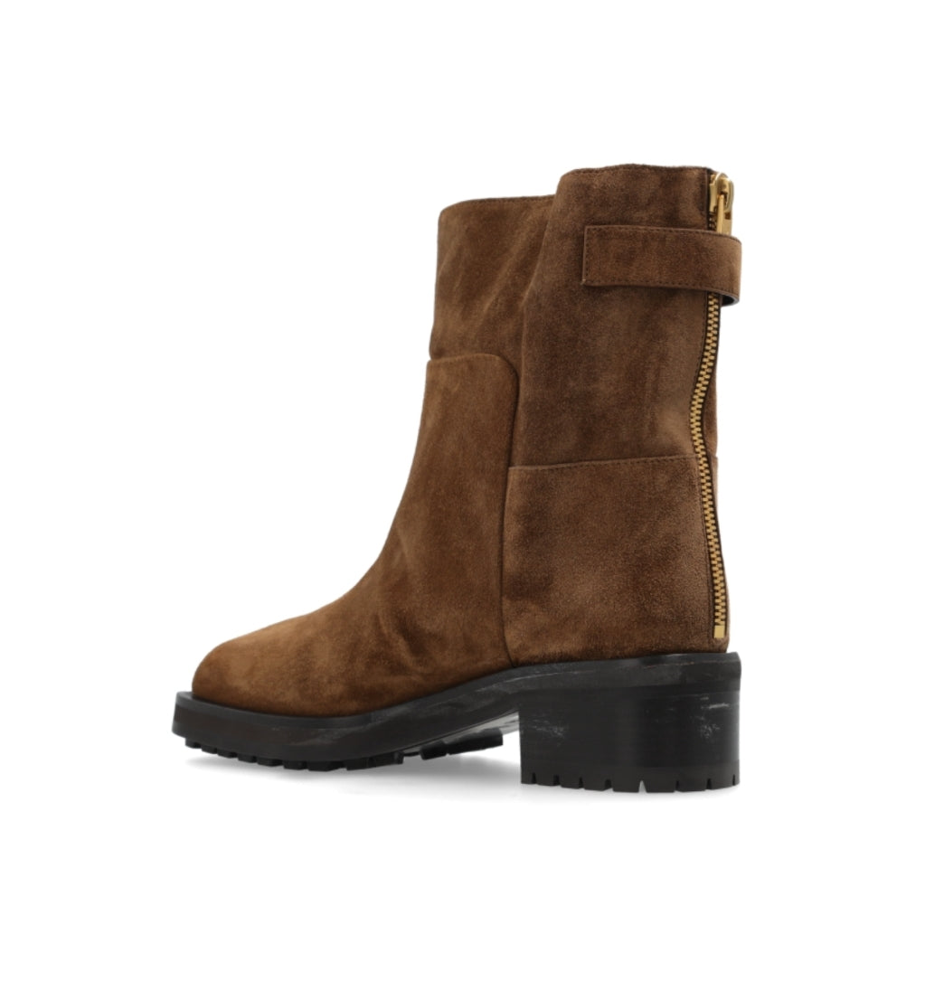 Jimmy Choo Suede μποτάκια Brooklyn