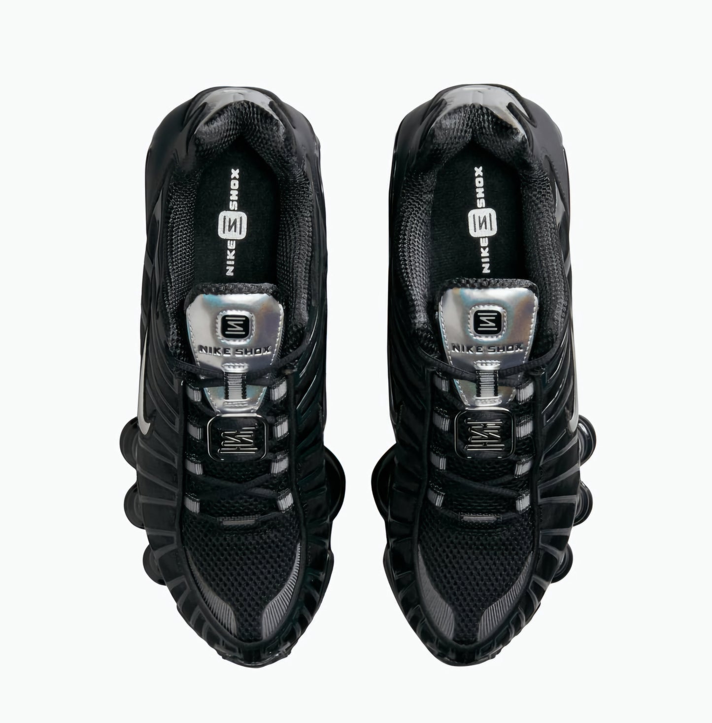 Nike Shox TL "Off Noir Metallic Silver"