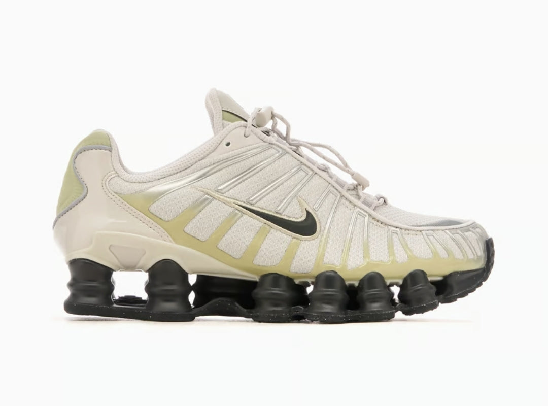 Nike Shox TL "Light Bone Olive Aura"