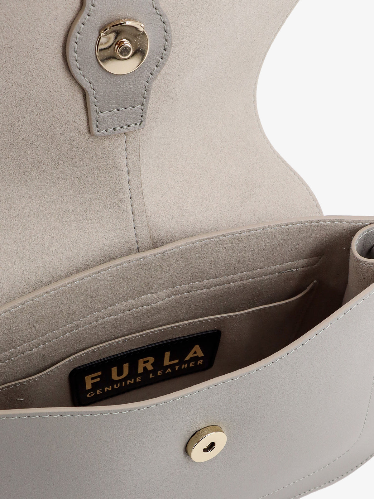 FURLA Δερμάτινη τσάντα ώμου