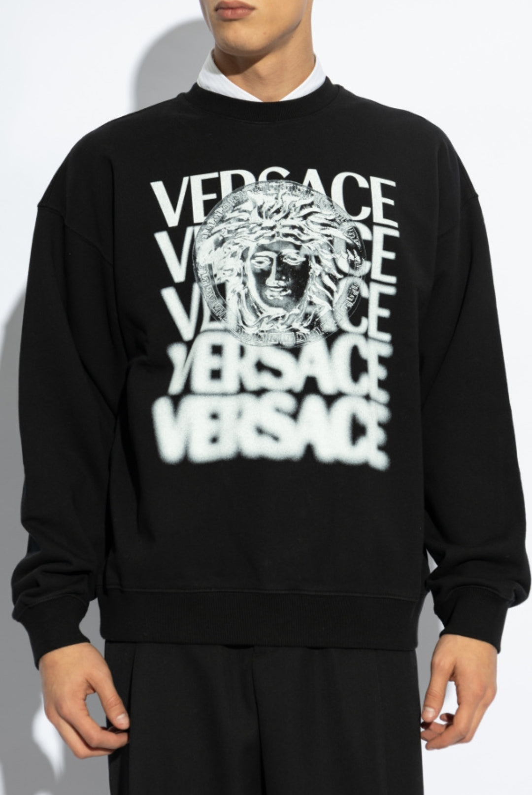 Φούτερ με στάμπα Versace