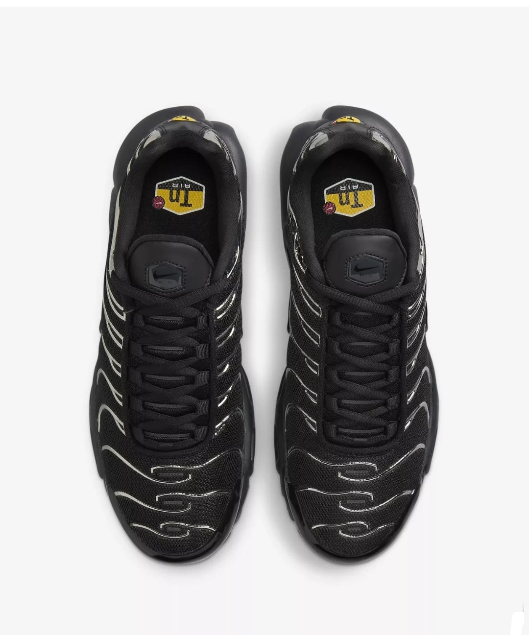 Nike Air Max Plus TN Μαύρο Μεταλλικό Ασημί