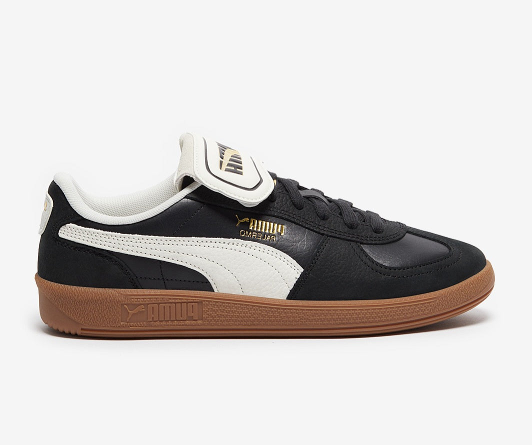 Puma Palermo Premium "Black Warm White"