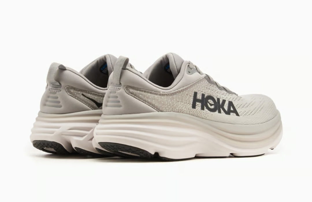 HOKA Bondi 8 Grey