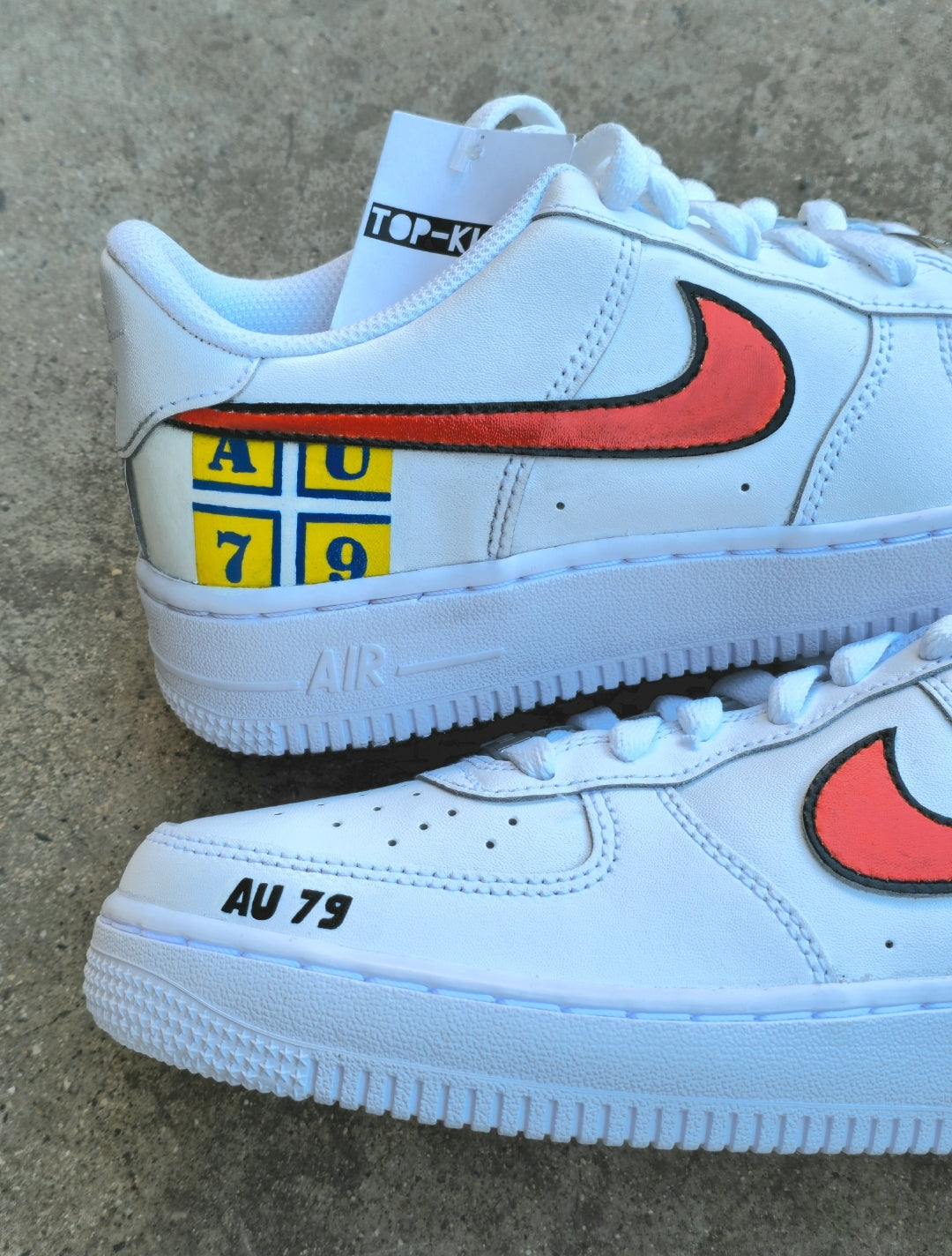 Nike Air Force 1 Customized "Apoel Swoosh"