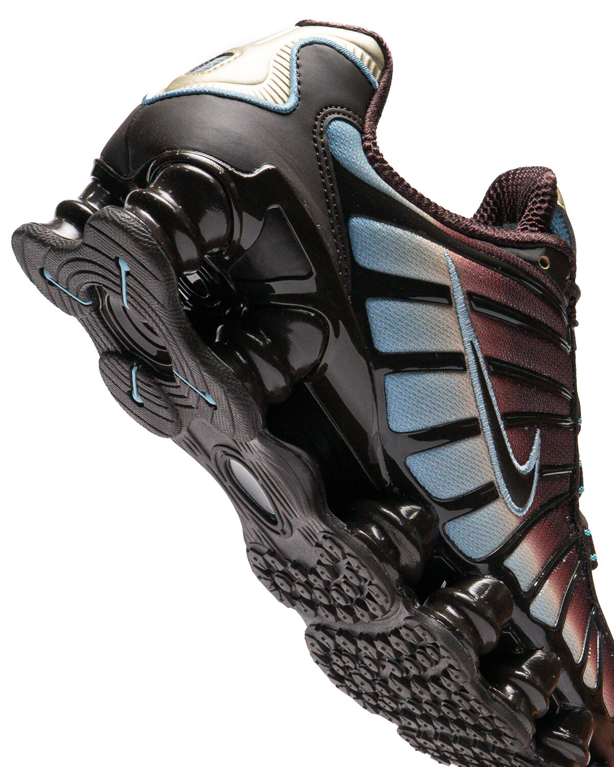 Nike Shox TL "Velvet Brown Denim Turquoise"