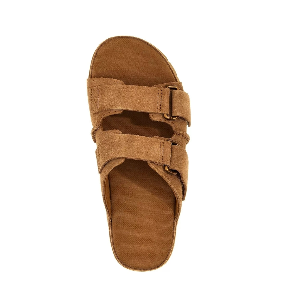 UGG Goldenstar Hi Chestnut slides