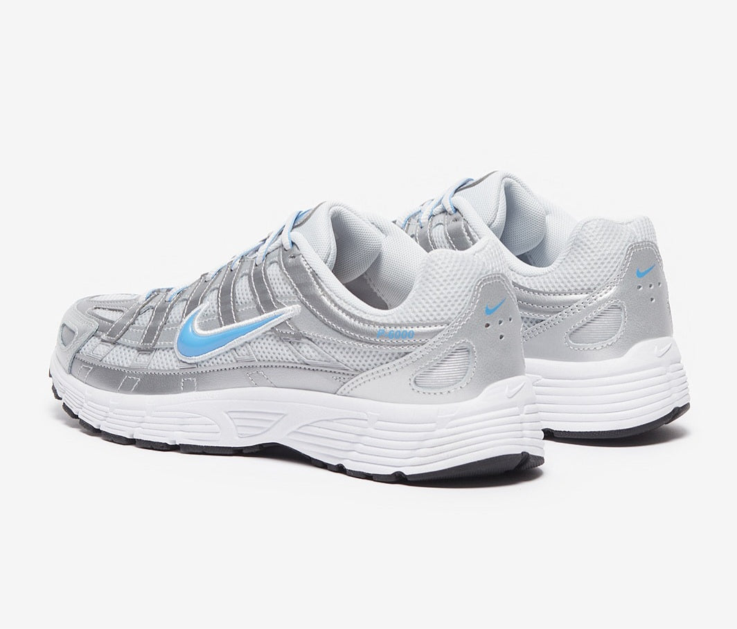 Nike P-6000 "Metallic Silver University Blue"