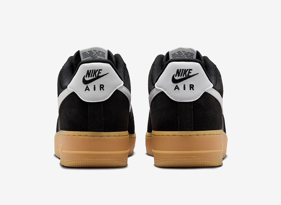Nike Air Force 1 Low "Black Suede Gum"