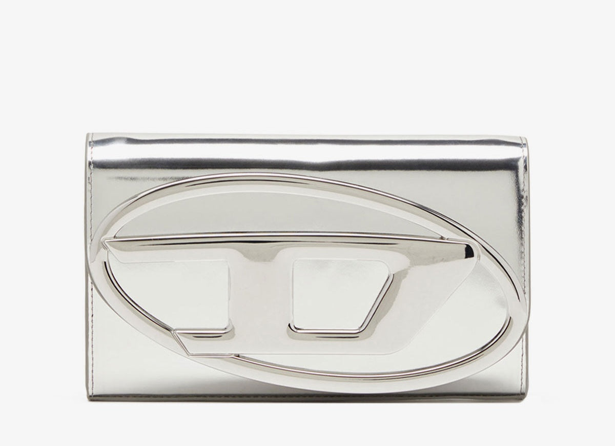 Δερμάτινη τσάντα ώμου Diesel Mirrored