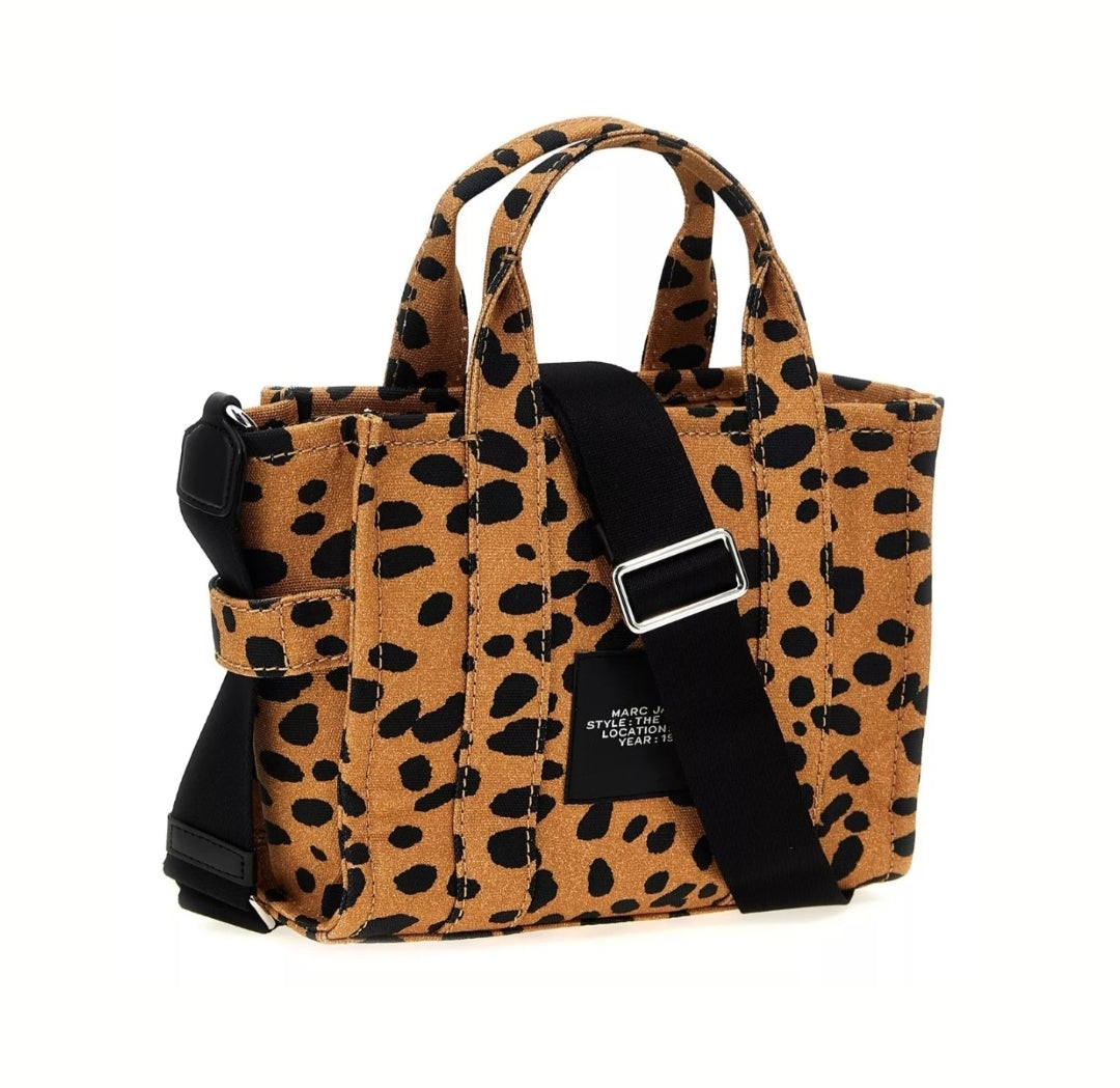 Marc Jacobs "The Cheetah Canvas" Small Tote handbag