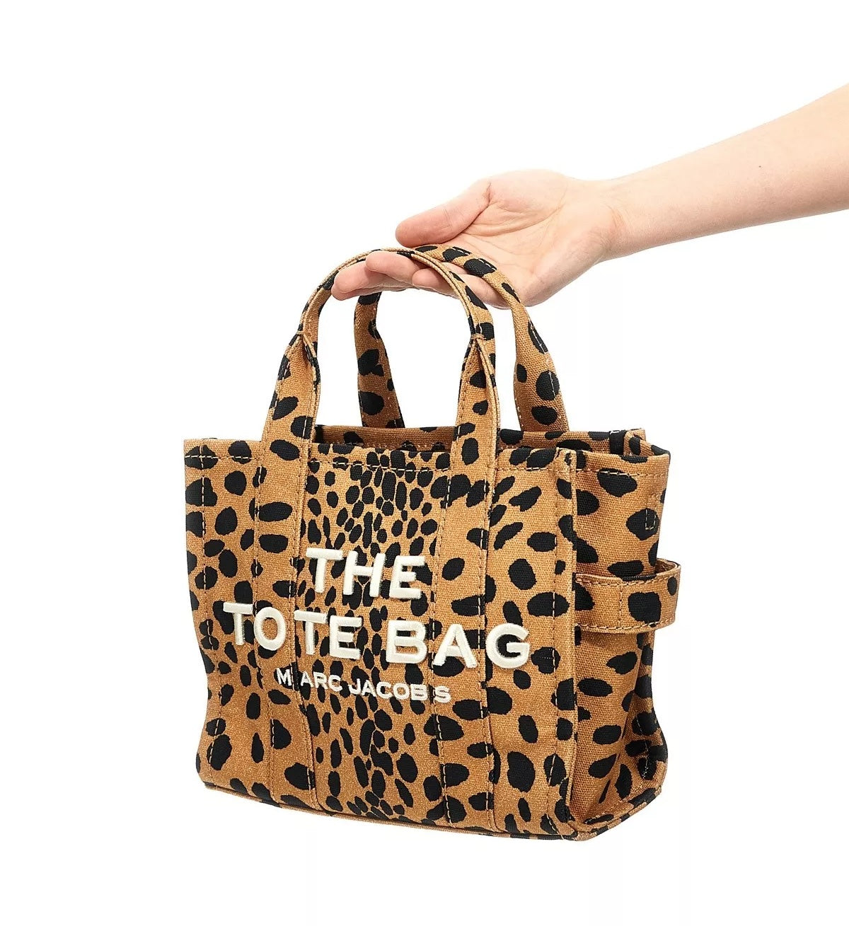 Marc Jacobs "The Cheetah Canvas" Small Tote handbag