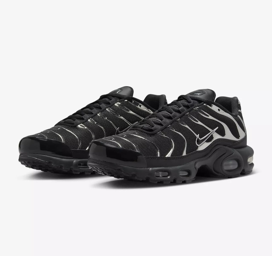 Nike Air Max Plus TN Μαύρο Μεταλλικό Ασημί