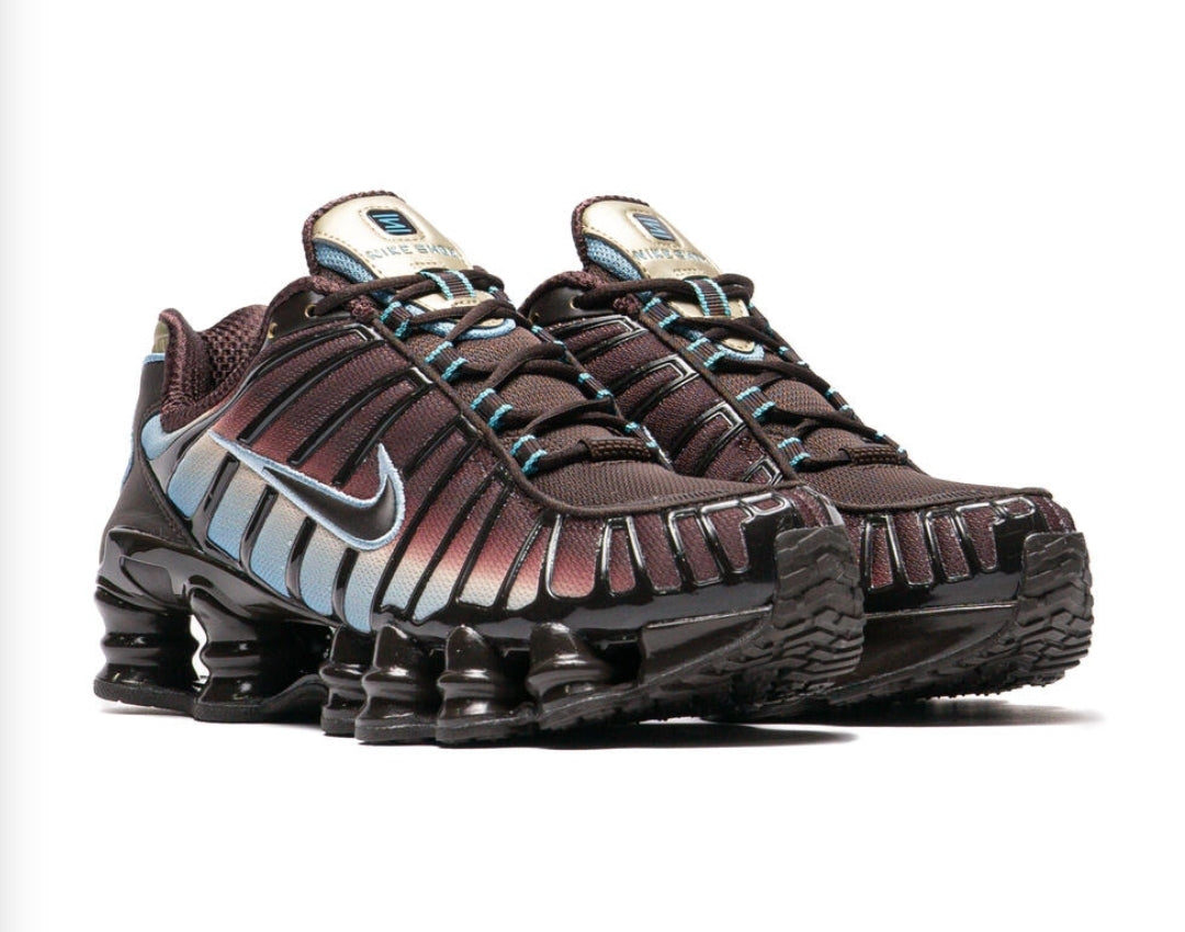 Nike Shox TL "Velvet Brown Denim Turquoise"