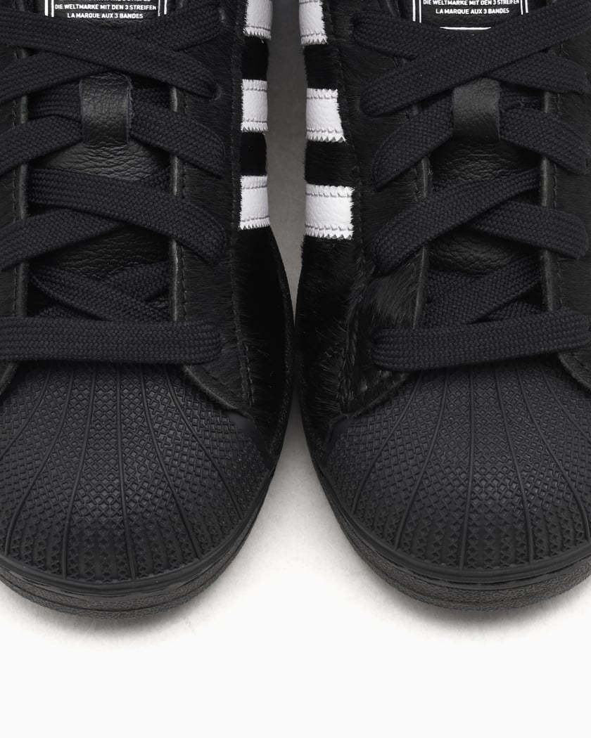 Adidas Originals Women's Superstar II "Black Ponyhair"