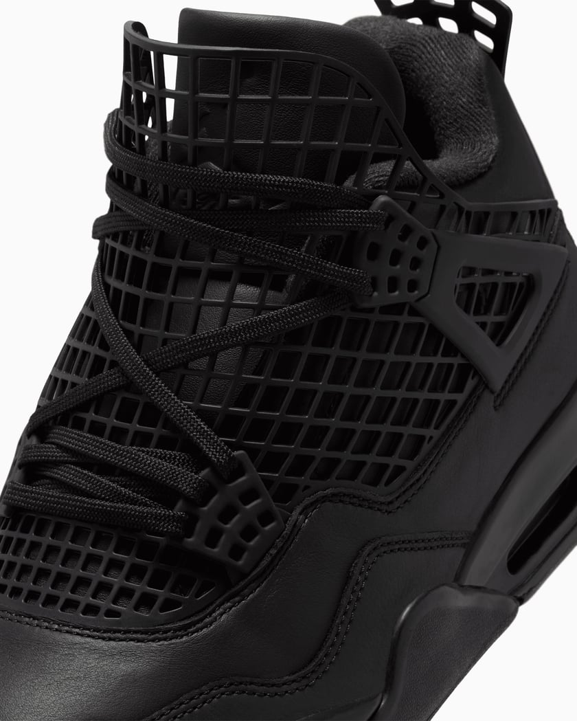 Air Jordan Women's 4 "NET" Black