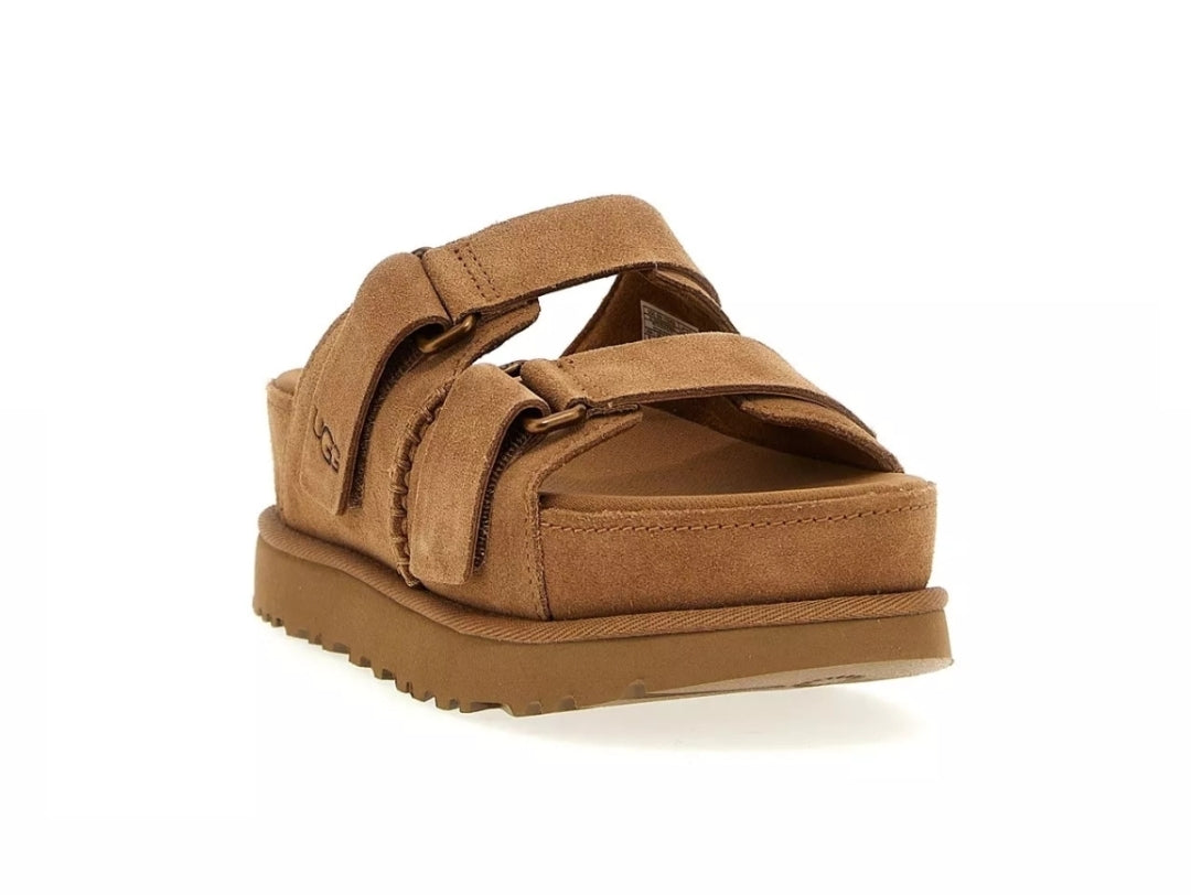 UGG Goldenstar Hi Chestnut slides