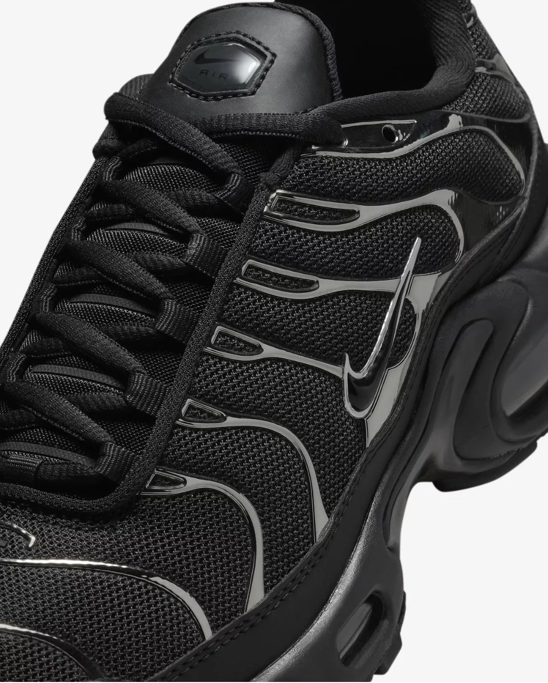 Nike Air Max Plus TN Μαύρο Μεταλλικό Ασημί