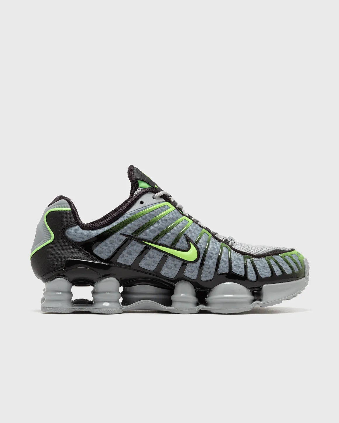 Nike Shox TL Wolf Grey Lime Blast