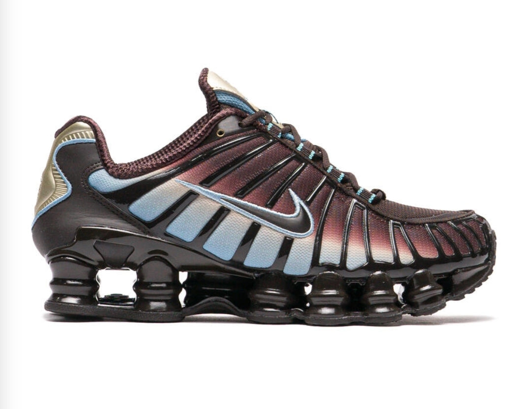 Nike Shox TL "Velvet Brown Denim Turquoise"