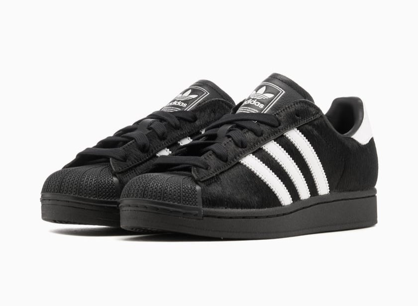 Adidas Originals Women's Superstar II "Black Ponyhair"