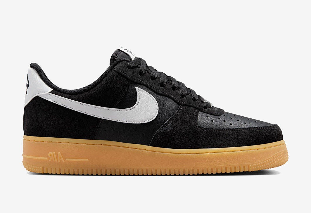 Nike Air Force 1 Low "Black Suede Gum"
