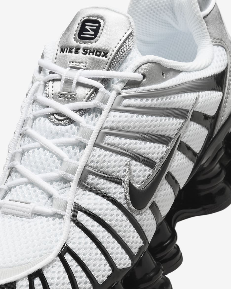 Nike Shox TL Μεταλλικό Ασημί Μαύρο