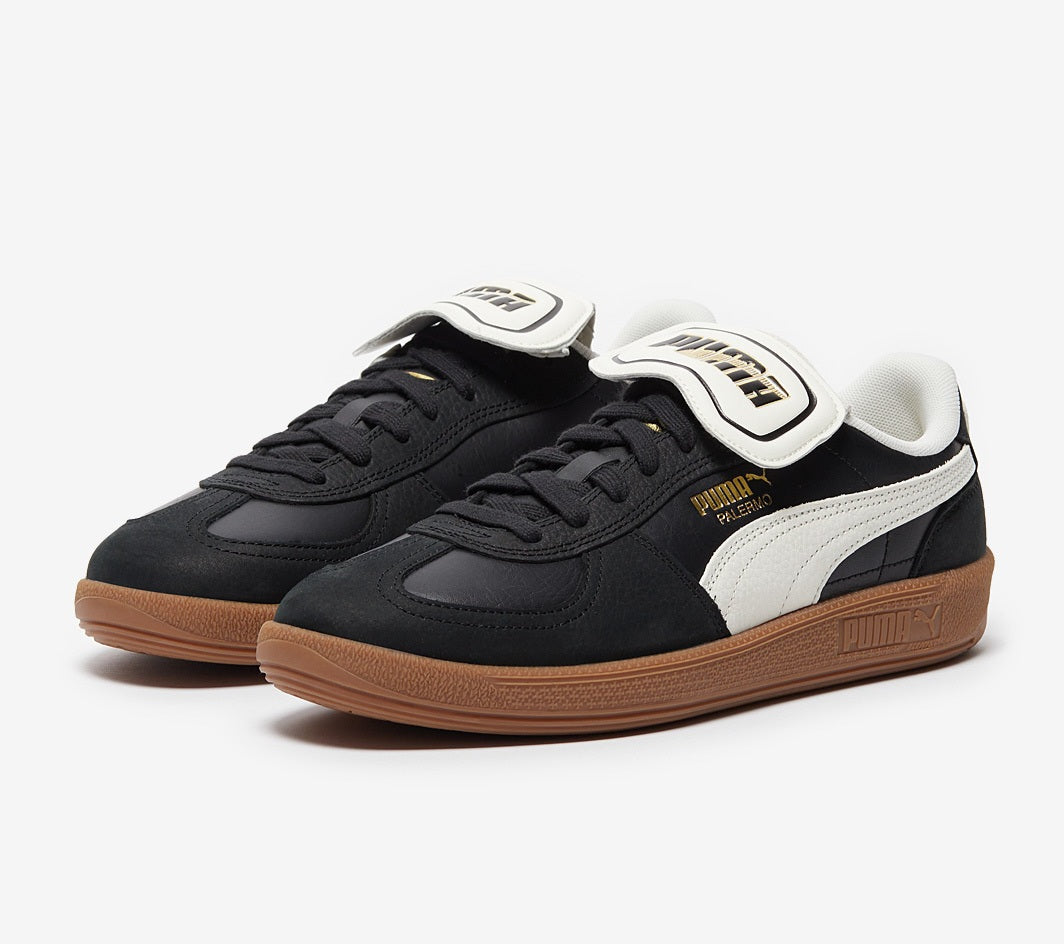 Puma Palermo Premium "Black Warm White"