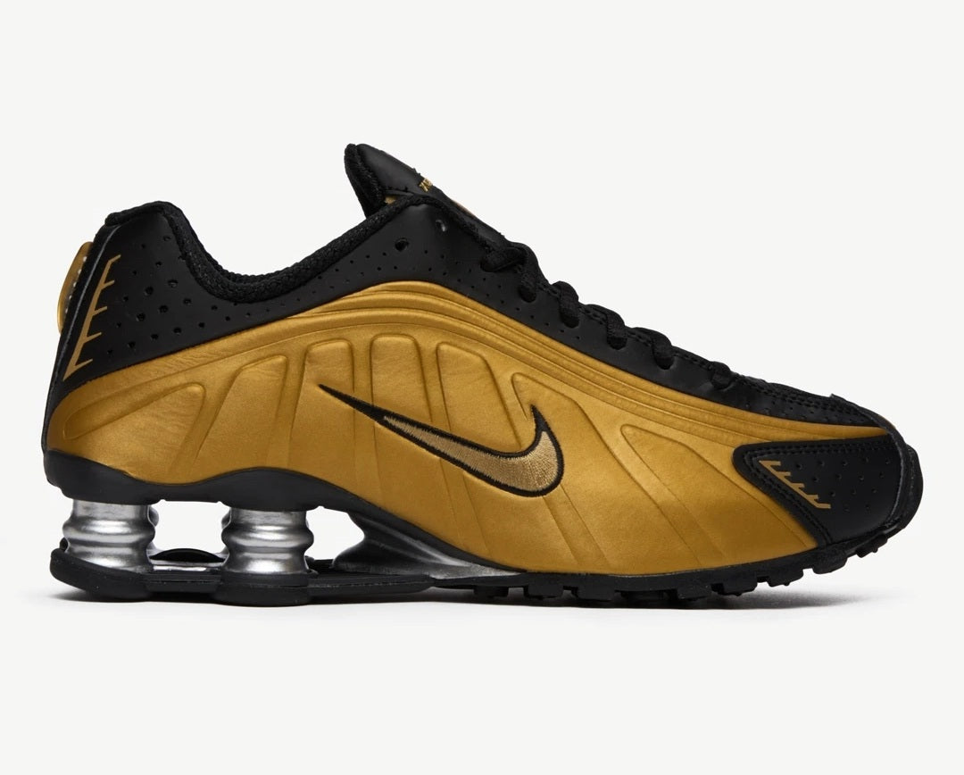 Nike Shox R4 Χρυσό/Μαύρο