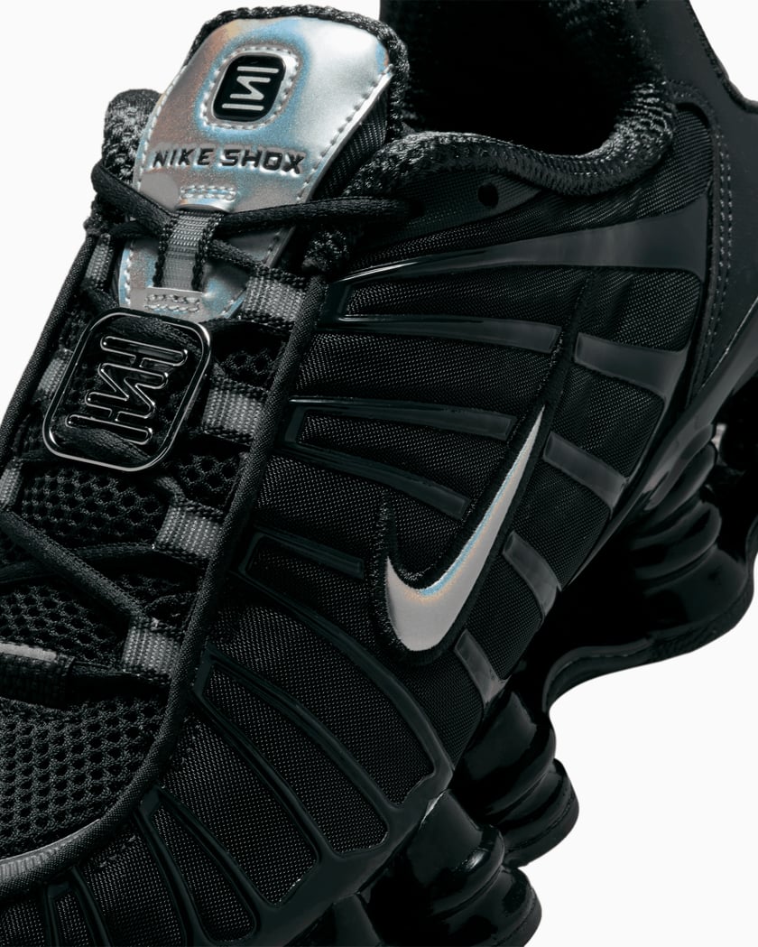 Nike Shox TL "Off Noir Metallic Silver"