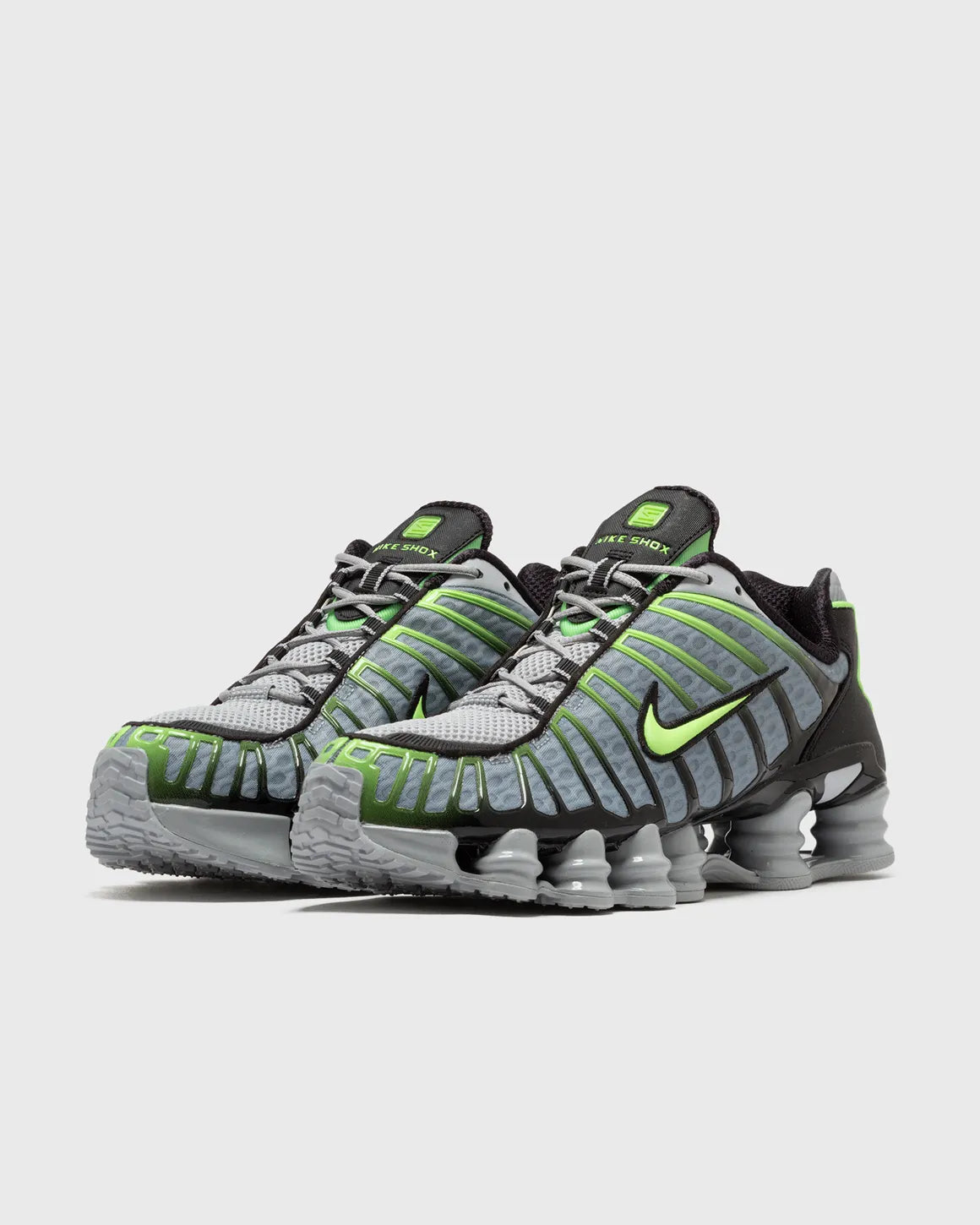 Nike Shox TL Wolf Grey Lime Blast