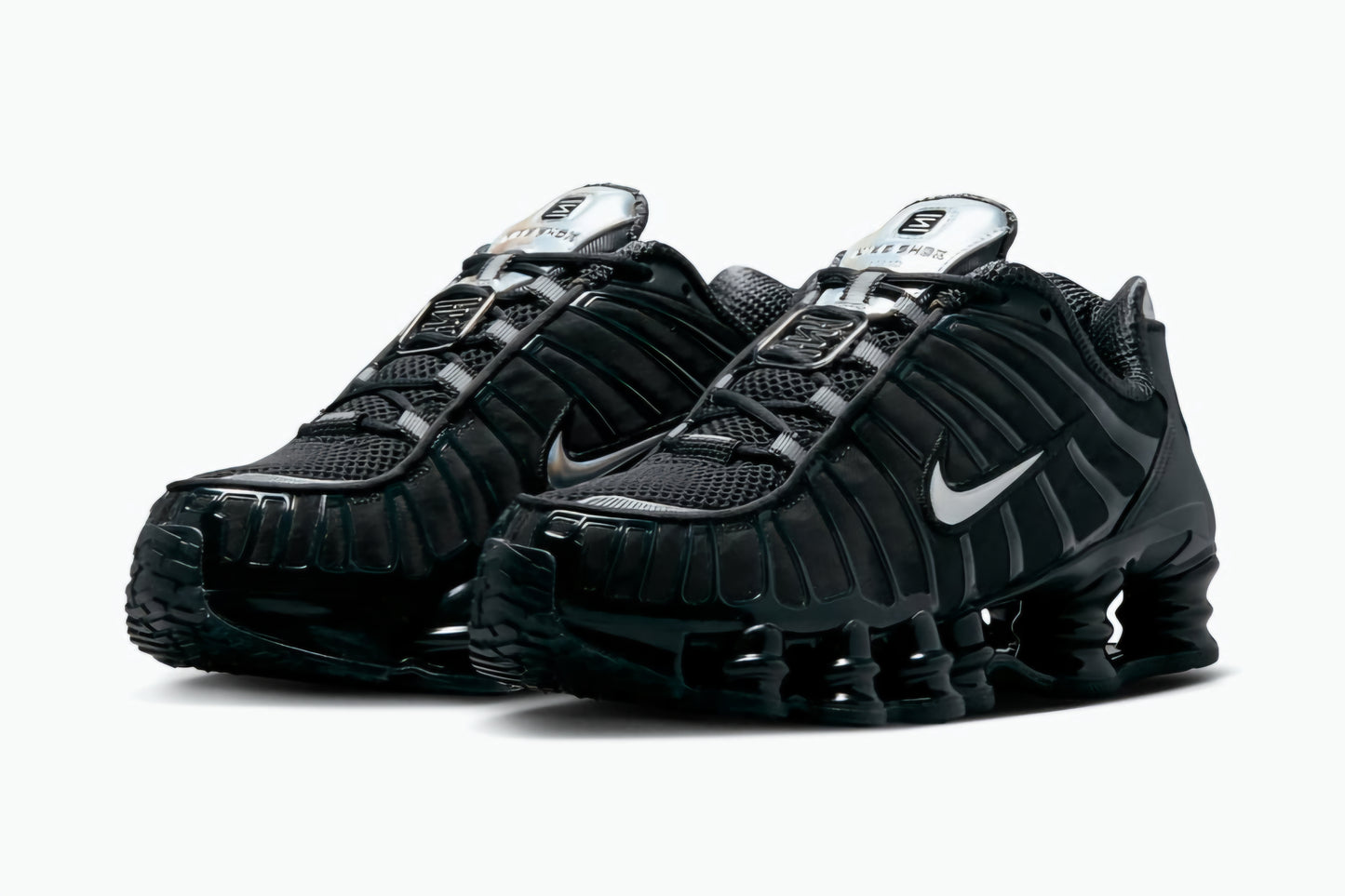 Nike Shox TL "Off Noir Metallic Silver"