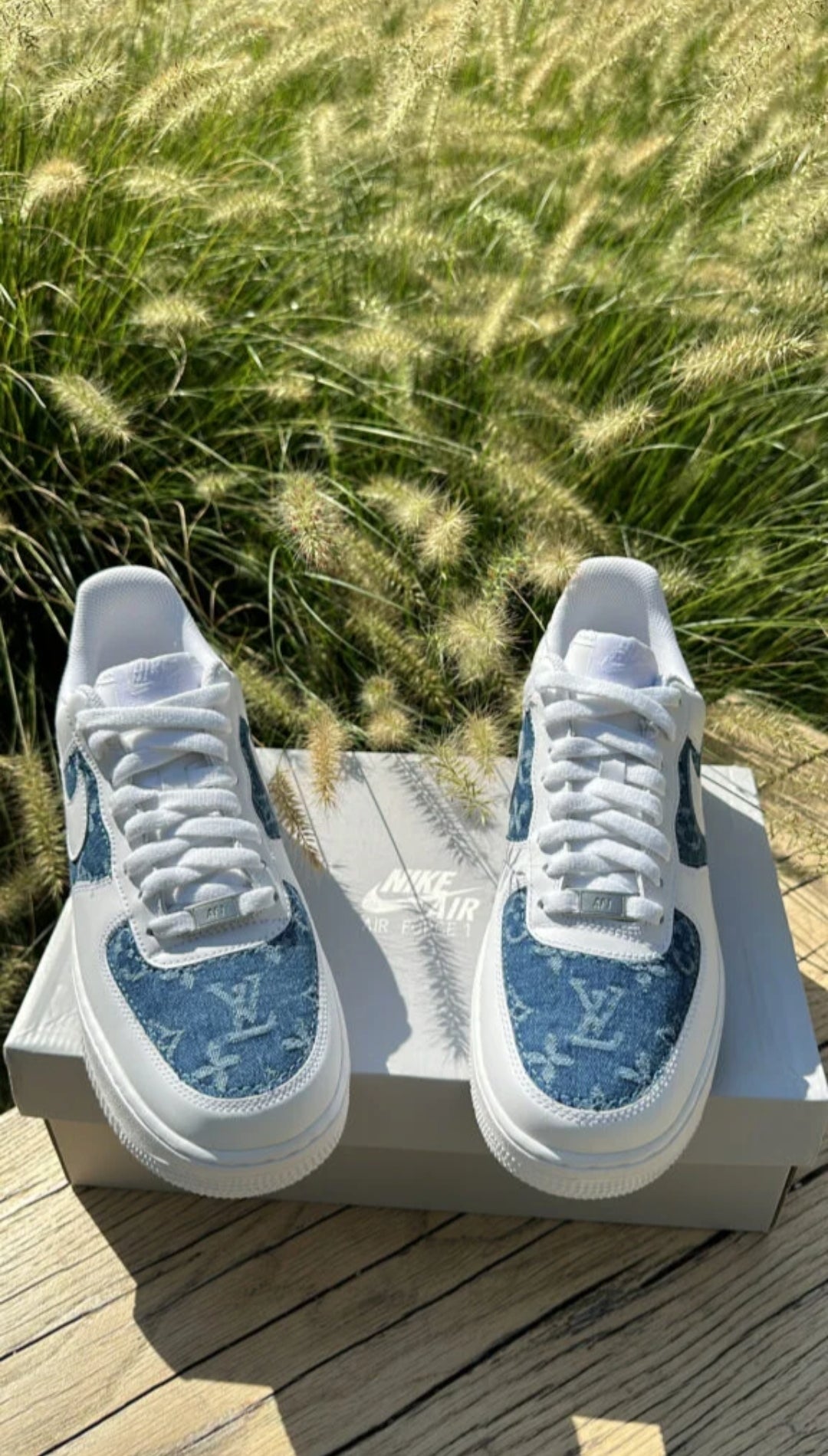 Nike AF1 custom LV