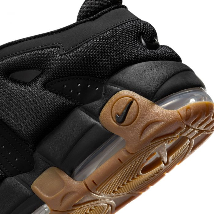 Nike Air More Uptempo Low "Black/Gum"