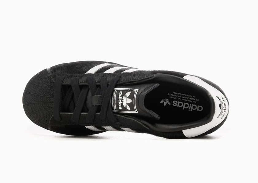 Adidas Originals Women's Superstar II "Black Ponyhair"