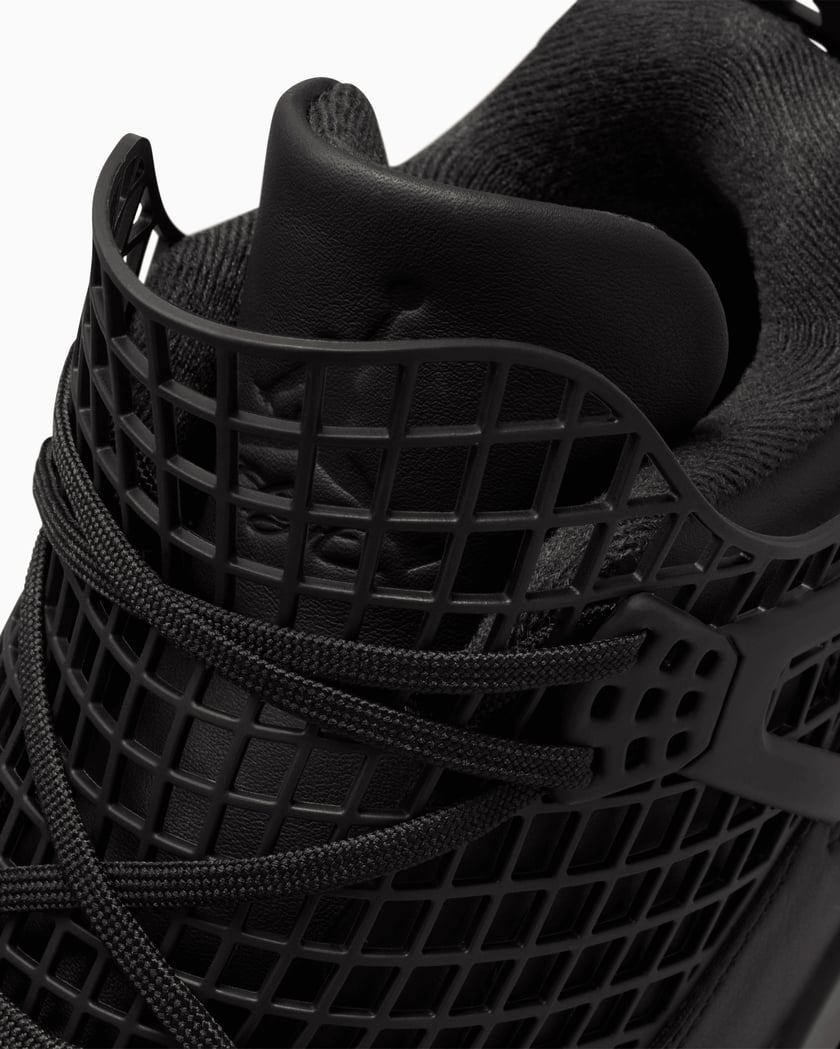 Air Jordan Women's 4 "NET" Black