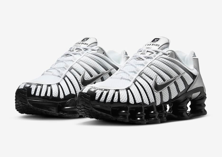 Nike Shox TL Μεταλλικό Ασημί Μαύρο