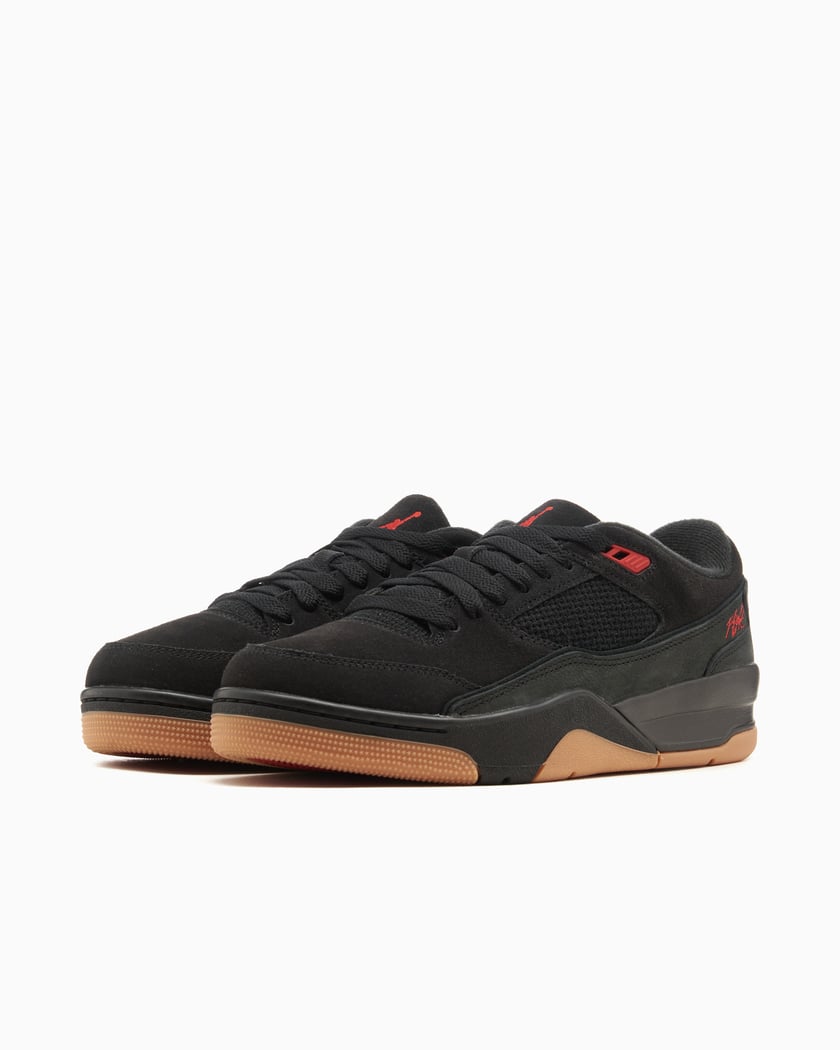 Jordan Flight Court "Black Varsity Red"