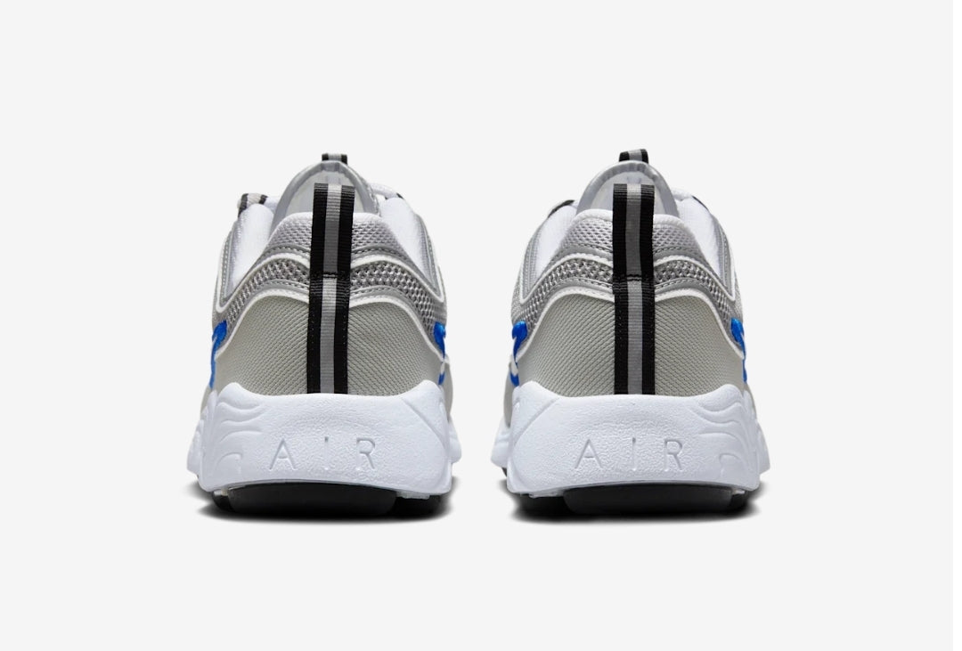 Nike Air Zoom Spiridon "Metallic Silver Signal Blue"