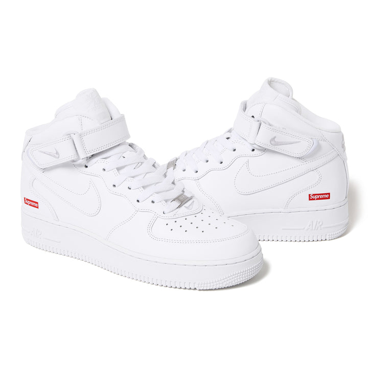 Nike Air Force x Supreme Mid White