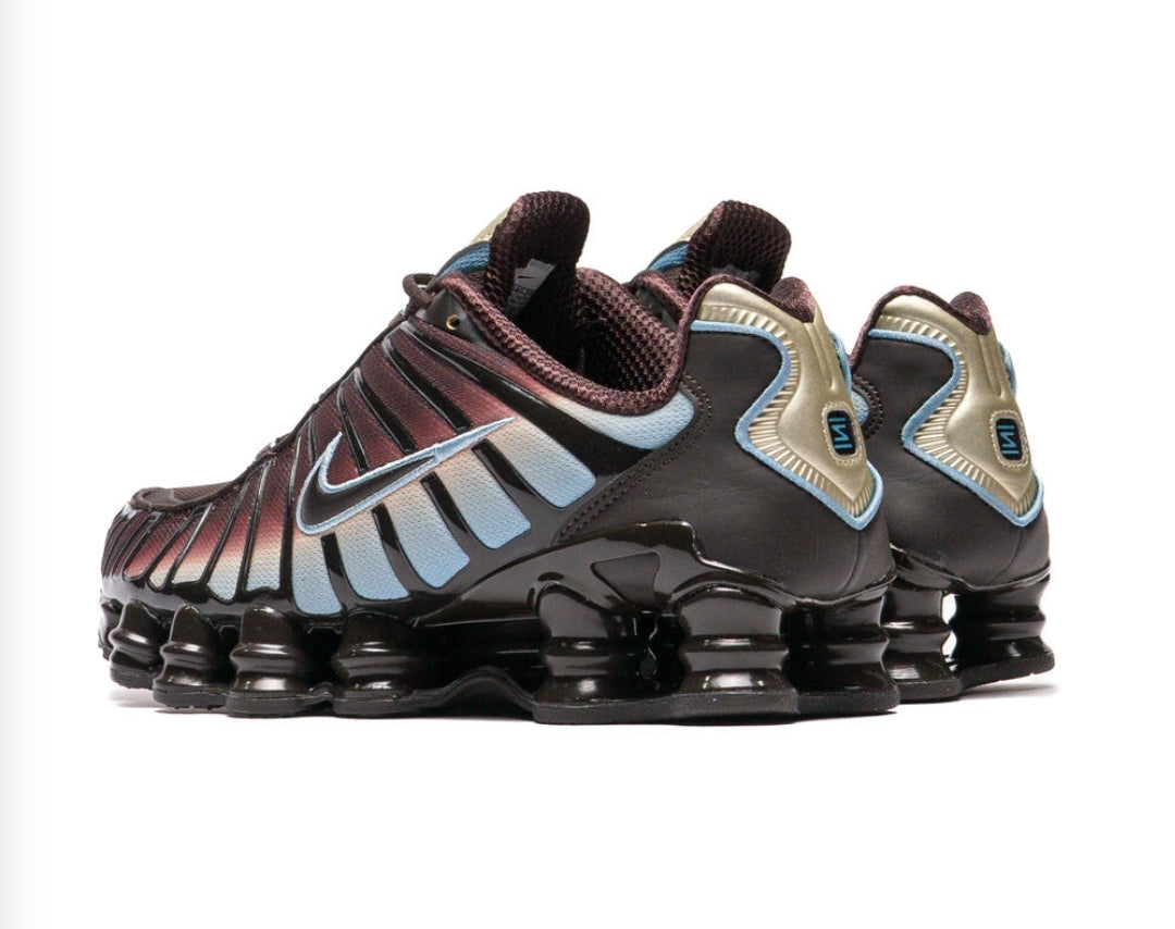 Nike Shox TL "Velvet Brown Denim Turquoise"