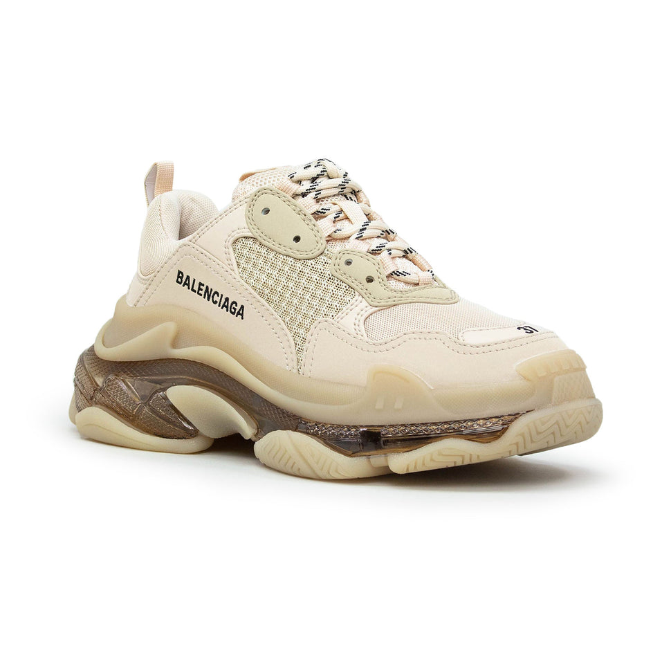 Balenciaga Triple S Nude Clear Sole