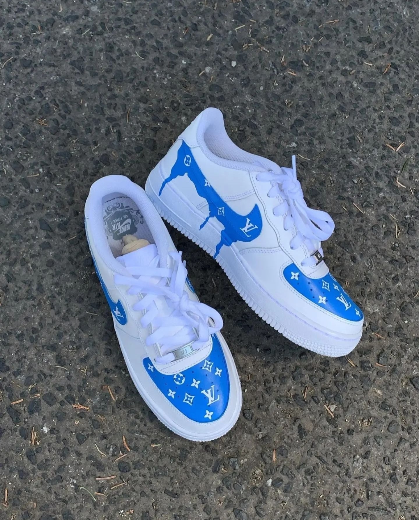 Nike Air Force 1 custom LV – Topkickscy