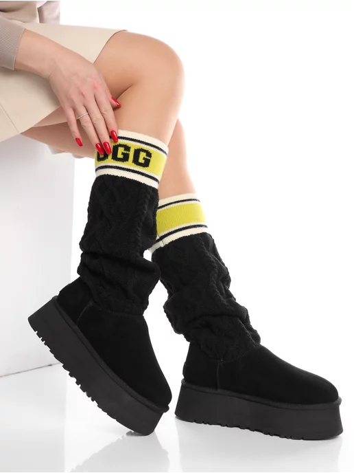 UGG Sweater Letter Classic Boot