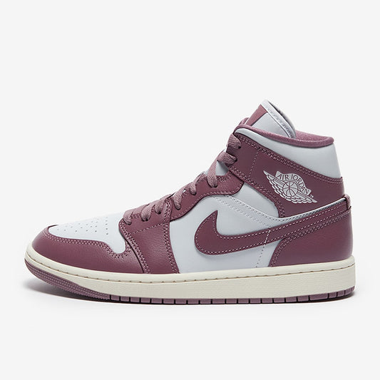 Air Jordan 1 Mid "Grey/Purple"