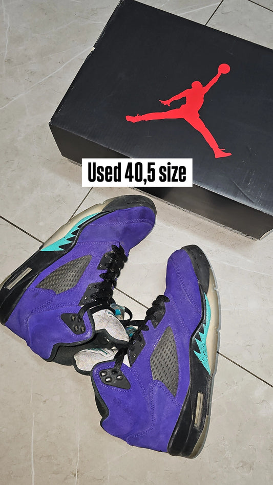 Used Air Jordan 5 "Alternate Grape"